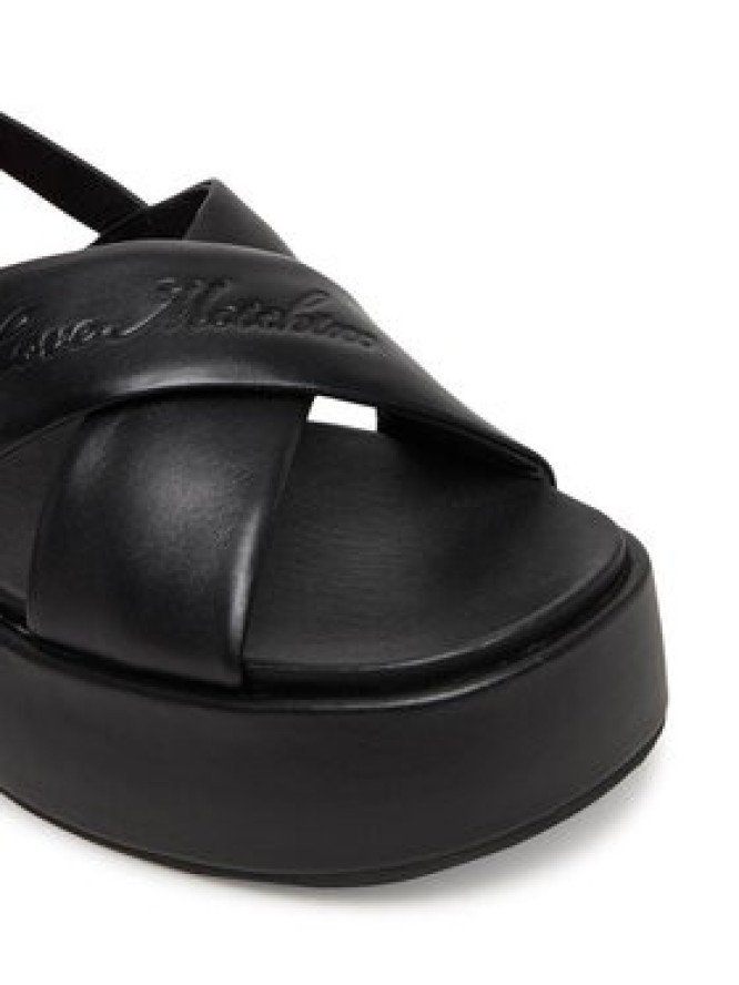 LOVE MOSCHINO Sandały JA16187I0MIA0000 Czarny