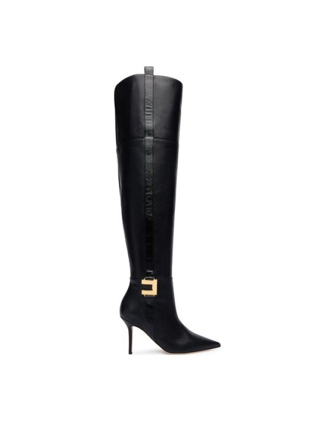 Elisabetta Franchi Kozaki SA-04L-56E2 Czarny