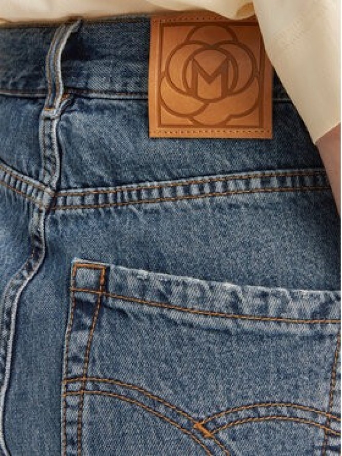 Marella Szorty jeansowe Short 2513141024 Niebieski Relaxed Fit