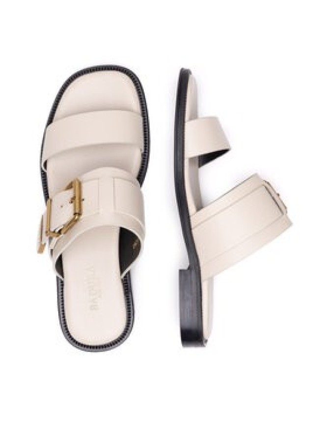 Badura Klapki LOTUS-118261 Biały