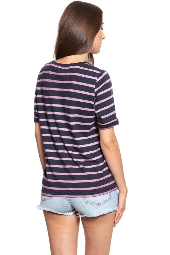MUSTANG T SHIRT DAMSKI Alina V Striped 1009025 11550