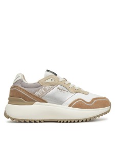 Pepe Jeans Sneakersy Kimi Glam PLS60042 Beżowy