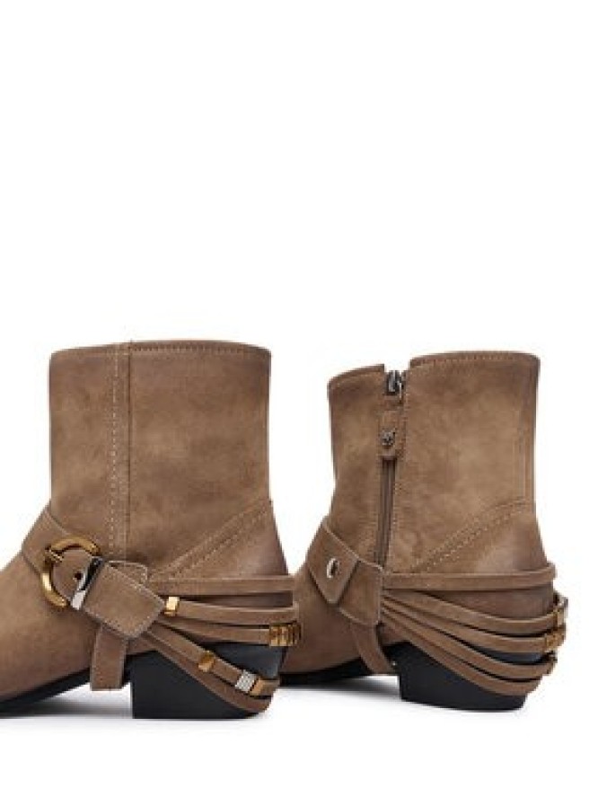 PINKO Kowbojki Jane 07 SD0557P151 Beżowy