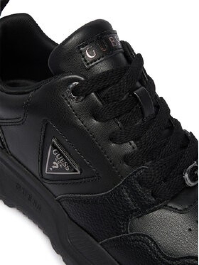 Guess Sneakersy FLFHEL ELE12 Czarny
