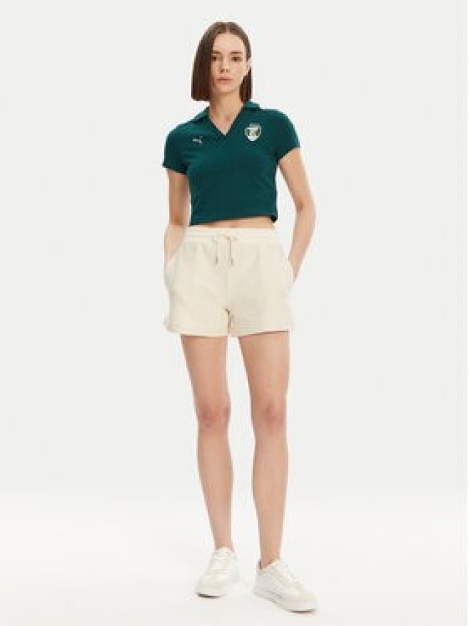 Puma Polo Harry Potter 630097 Zielony Regular Fit