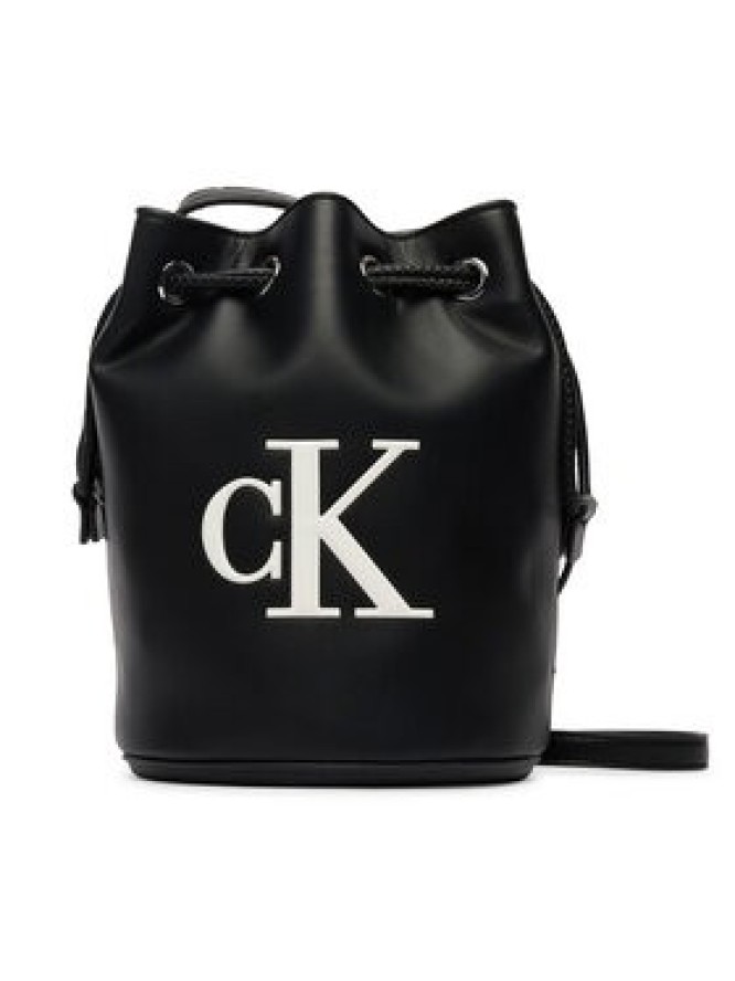 Calvin Klein Torebka Bold Ck Small LV04F3640G Czarny