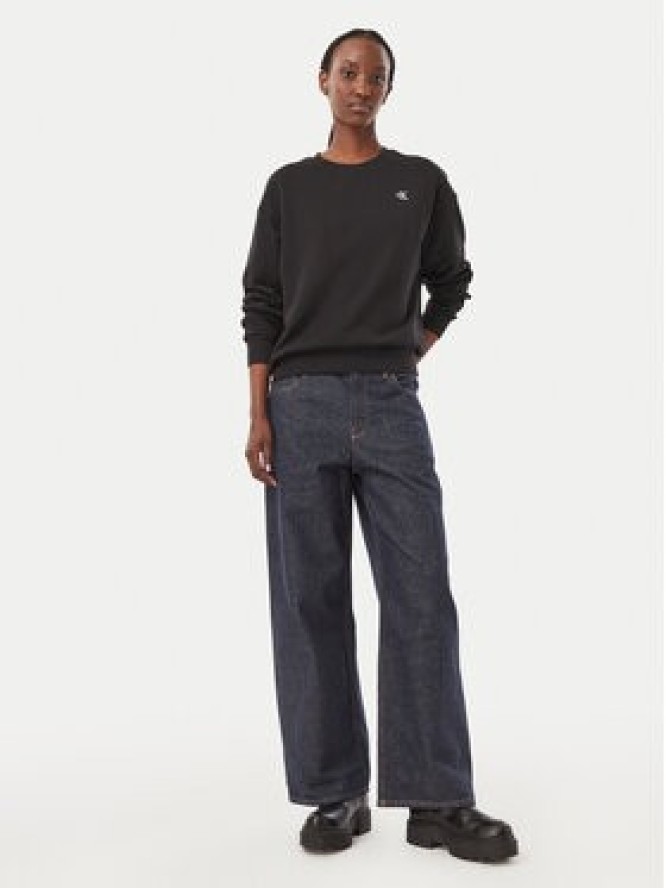 Calvin Klein Jeans Jeansy LV047H794G Granatowy Baggy Fit