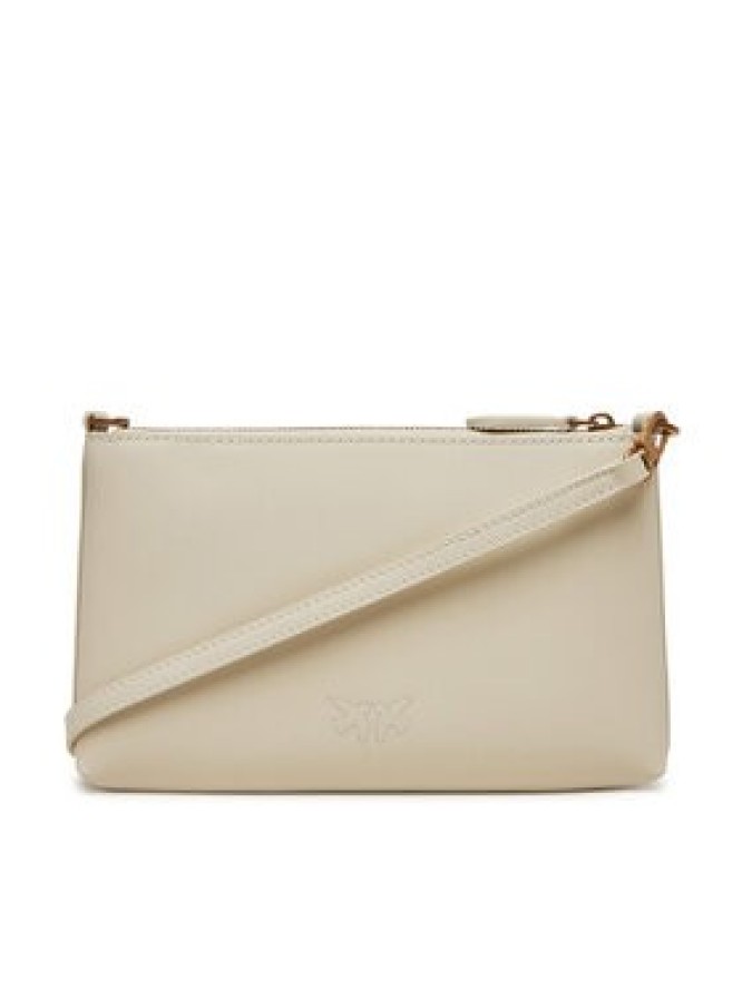 PINKO Torebka Flat Horizontal Mini PE 25 PCPL 104277 A2AN Biały
