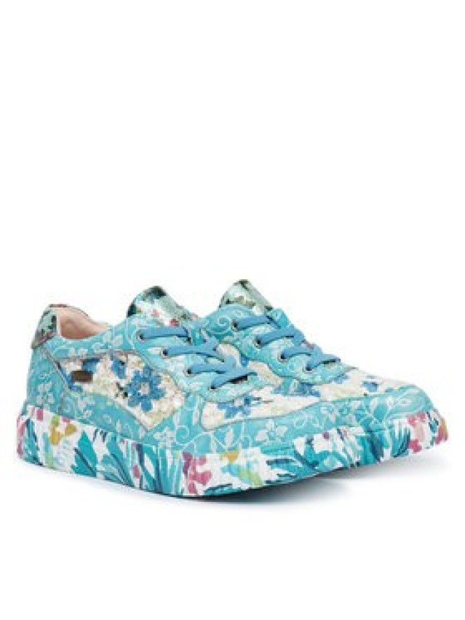 Laura Vita Sneakersy Soleno 03 Niebieski