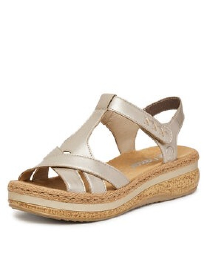 Rieker Sandały CEO-V0919-90 Złoty