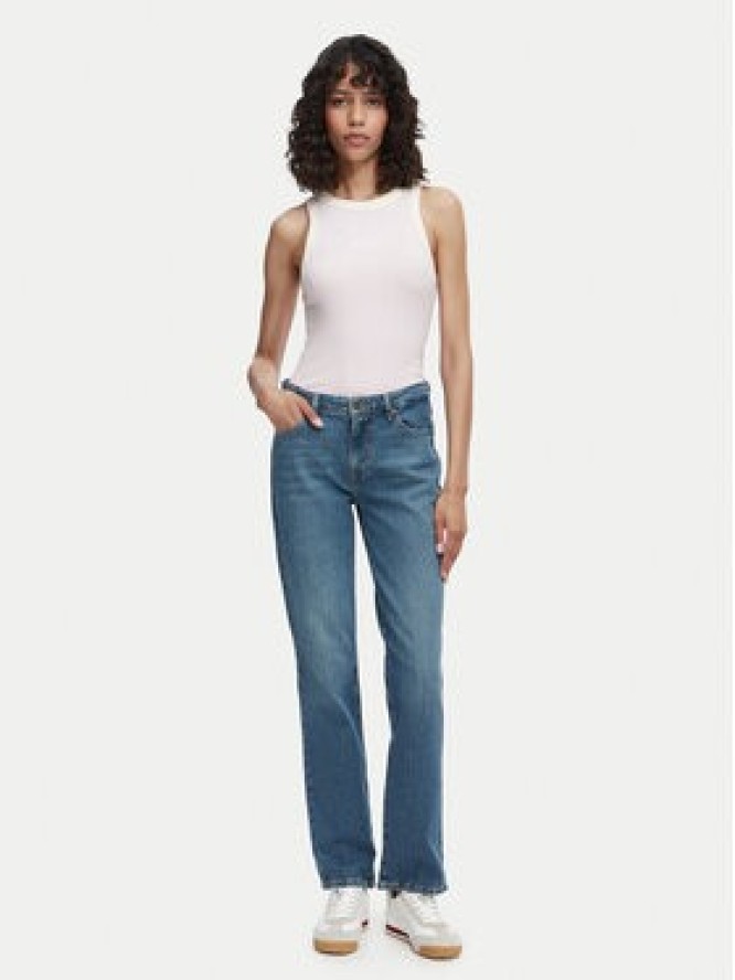 Guess Jeans Jeansy W6YA98 D1149 Niebieski Straight Leg
