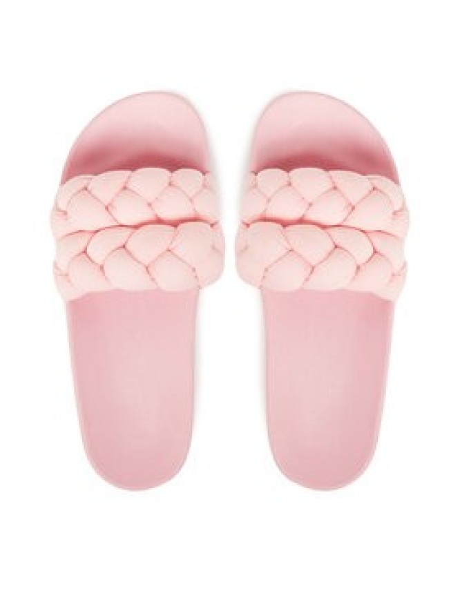 Tommy Jeans Klapki Tjw Braided Slide EN0EN02764 Różowy