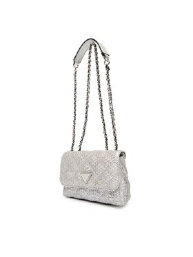 Guess Torebka Giully II Mini HWQM96 73740 Srebrny