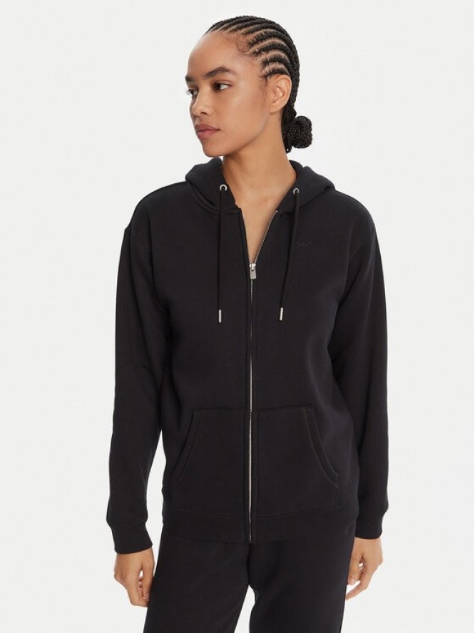 Roxy Bluza Surf Stoked Zipped Brushed ERJFT05022 Czarny Regular Fit