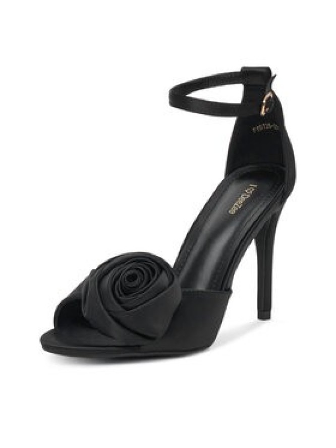 DeeZee Sandały F89725-201 Czarny