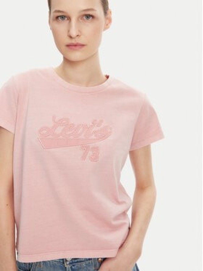 Levi's® T-Shirt Graphic A8804-0039 Różowy Boxy Fit