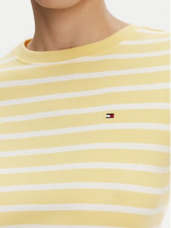 Tommy Hilfiger T-Shirt New Cody WW0WW40587 Żółty Slim Fit