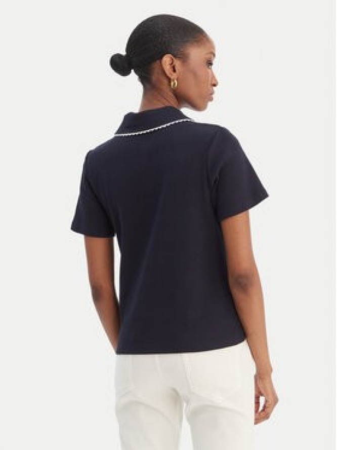 Morgan Polo 261-DLOLI Granatowy Slim Fit