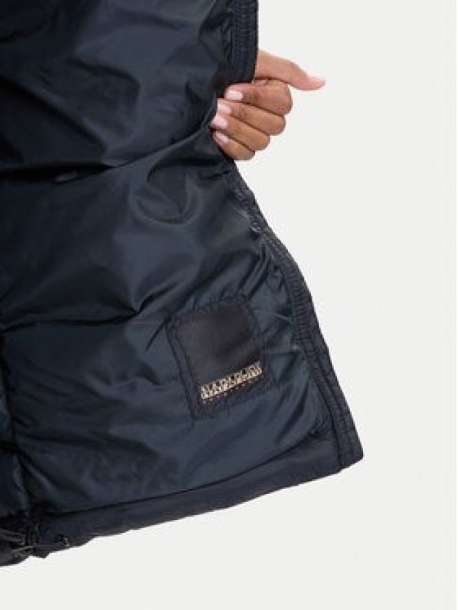 Napapijri Kurtka zimowa A-Ega NP0A88XF Czarny Regular Fit