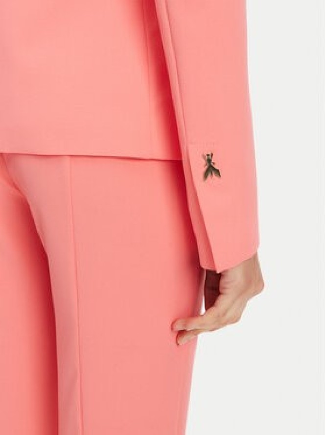 Patrizia Pepe Marynarka 2S1528 A411 R854 Koralowy Regular Fit