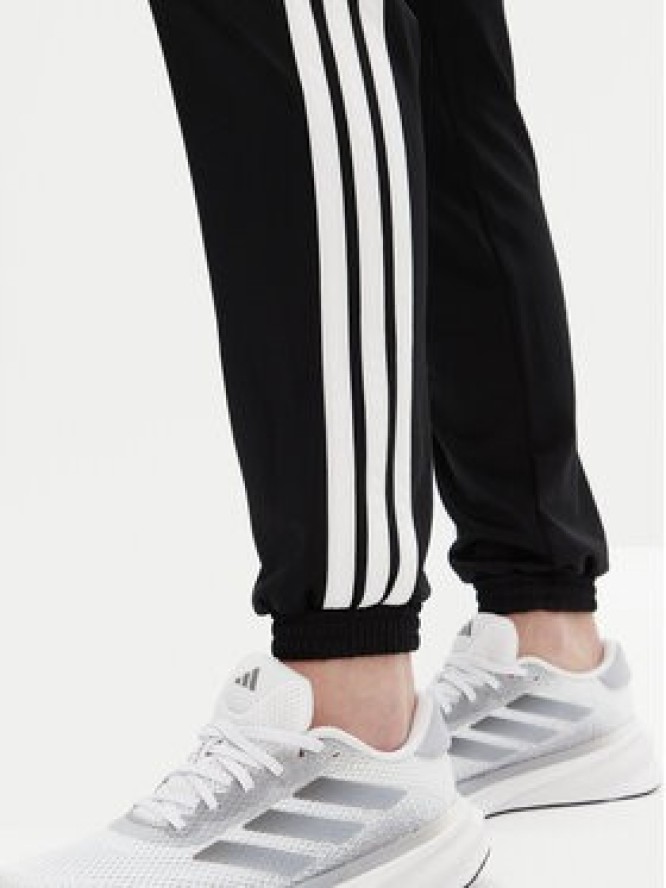 adidas Spodnie dresowe Tricot 3-Stripes JF3383 Czarny Regular Fit