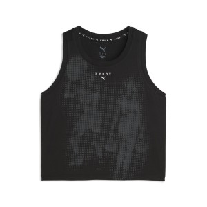 Damska skrócona koszulka na ramiączkach PUMA x HYROX CLOUDSPUN ThermoAdapt PUMA