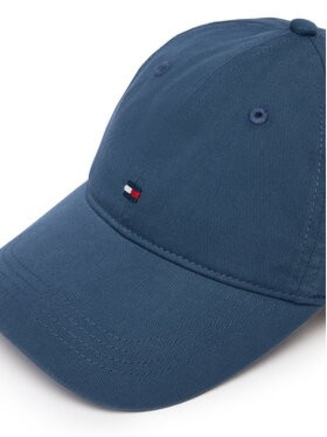 Tommy Hilfiger Czapka z daszkiem Flag Soft 6 Panel Cap AM0AM14099 Niebieski