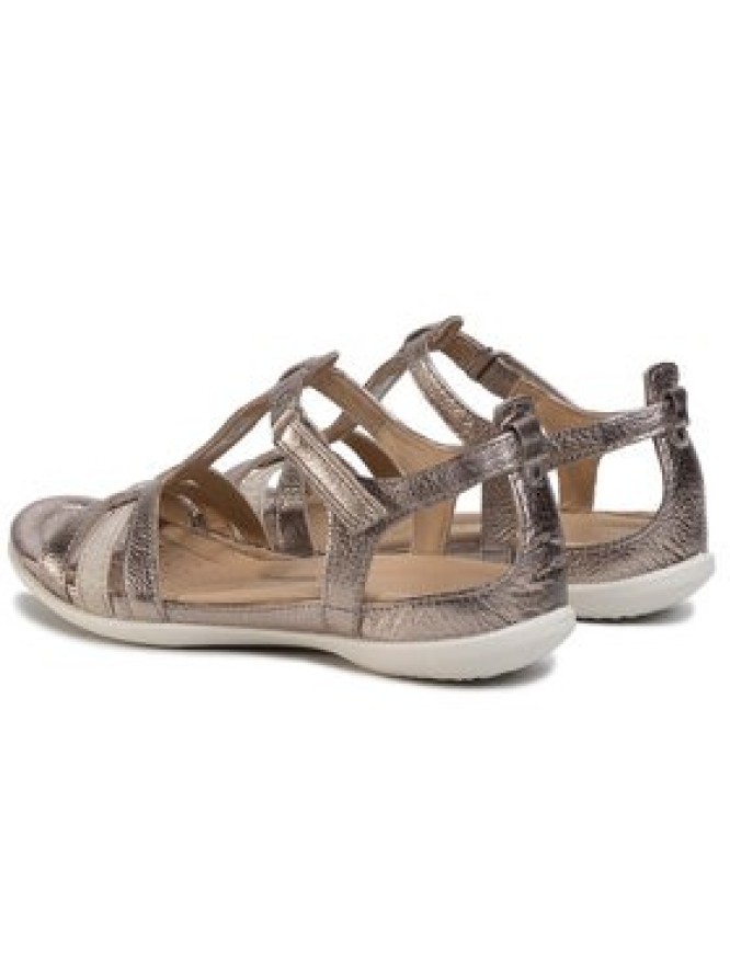 ECCO Sandały Flash 24087357462 Złoty