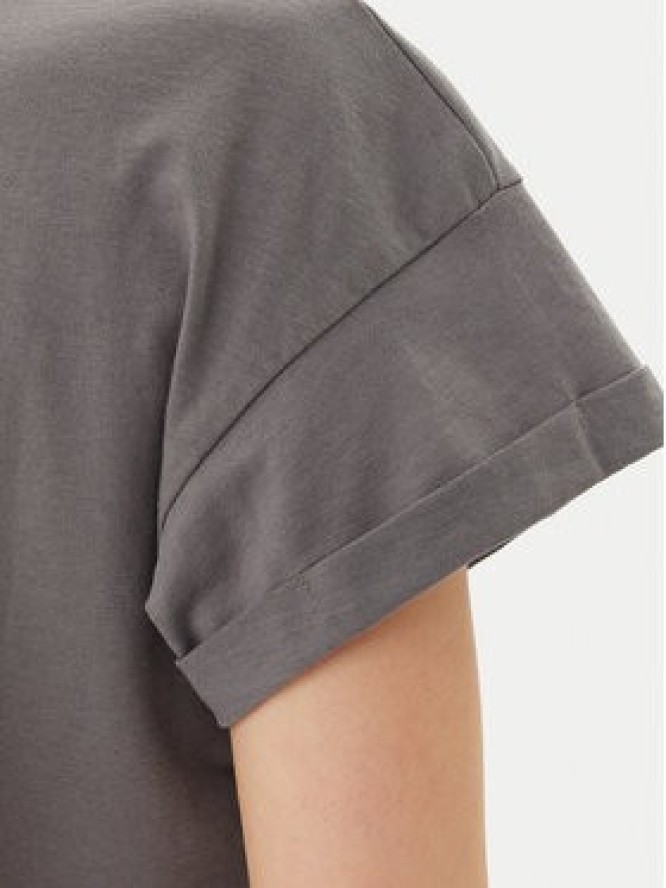Noisy May T-Shirt Gaby 27033386 Szary Regular Fit