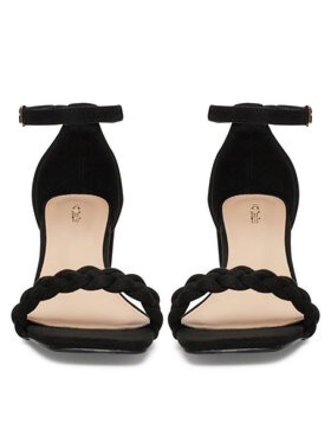 DeeZee Sandały EA2338-1 Czarny