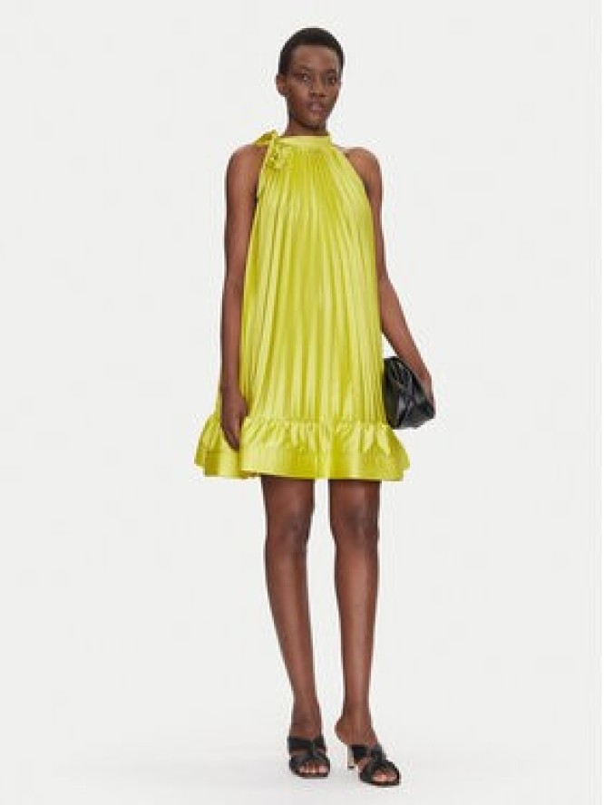 Dixie Sukienka koktajlowa A319W014A Zielony Regular Fit