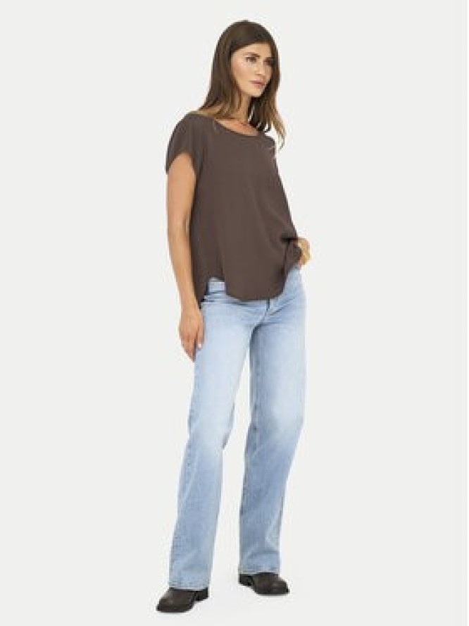 ONLY Bluzka Vic 15142784 Brązowy Regular Fit