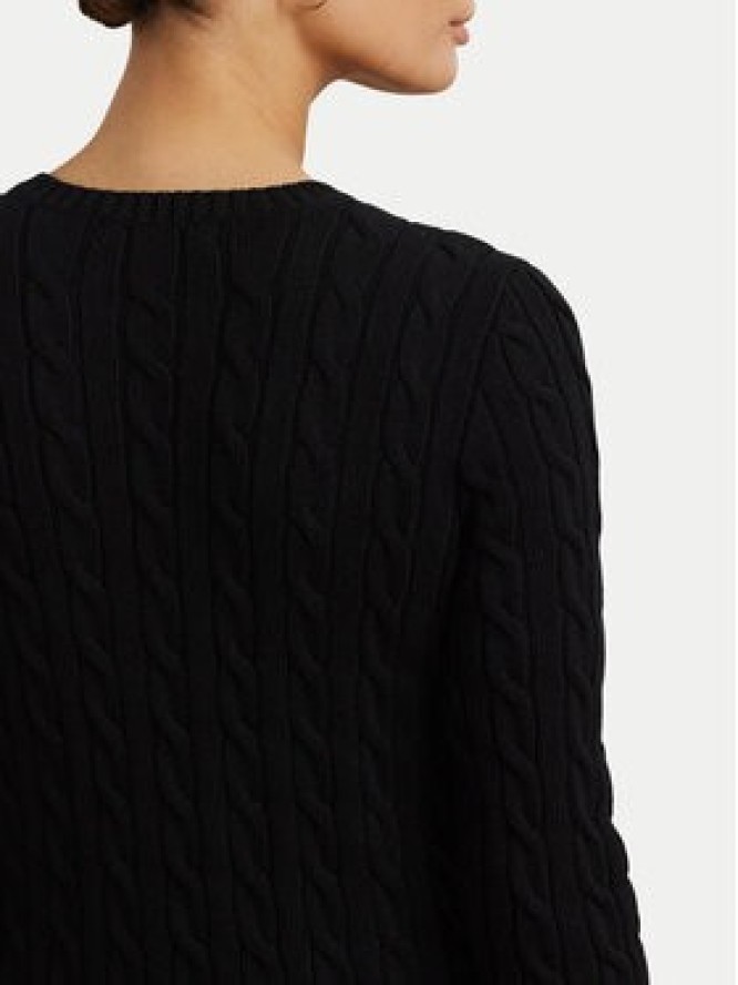 Lauren Ralph Lauren Sweter 200932223001 Czarny Slim Fit