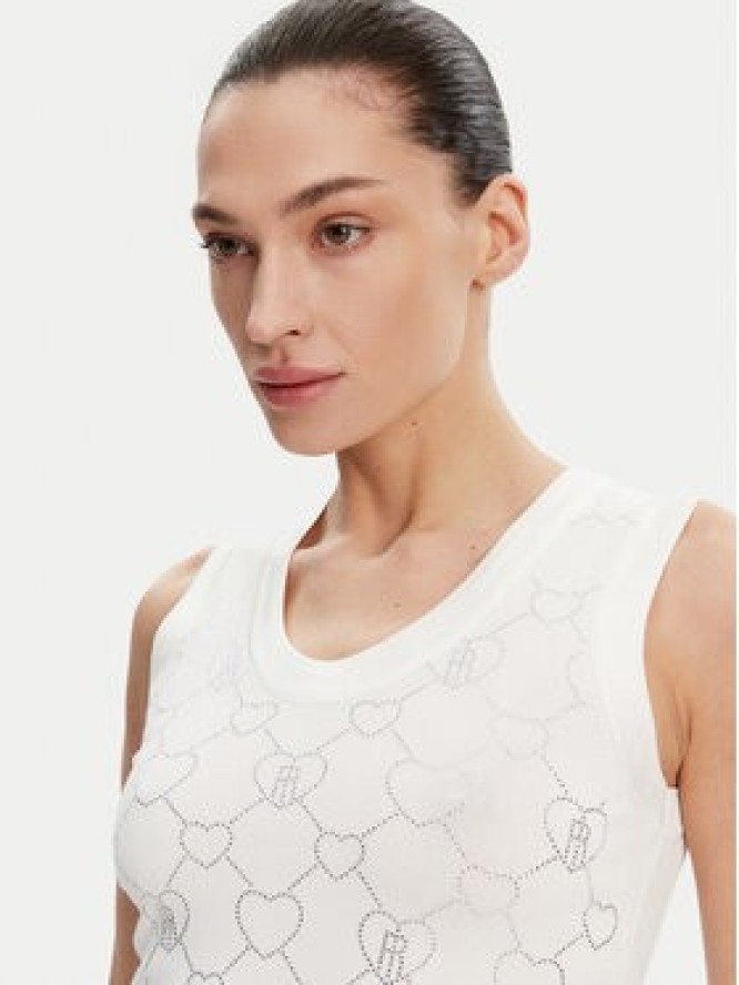 Fracomina Top FR25ST4003K414R9 Écru Regular Fit