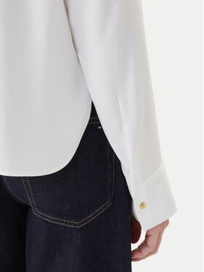 Tommy Hilfiger Bluzka WW0WW47339 Biały Relaxed Fit