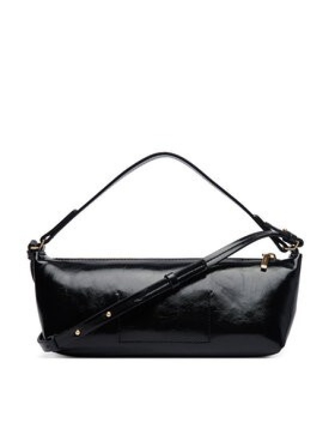 Calvin Klein Torebka Foil Logo Glossy LV04F3738G Czarny