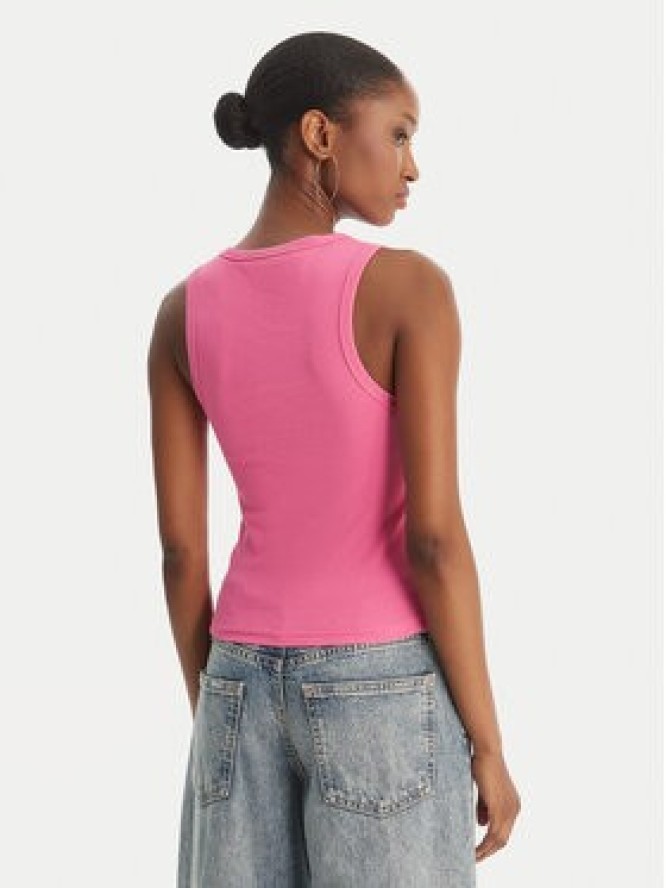 Juicy Couture Top Gothic Crown JCBLV126807 Różowy Slim Fit