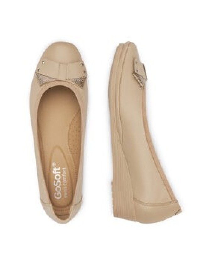 Go Soft Baleriny WI23-SALMA-06 Beżowy