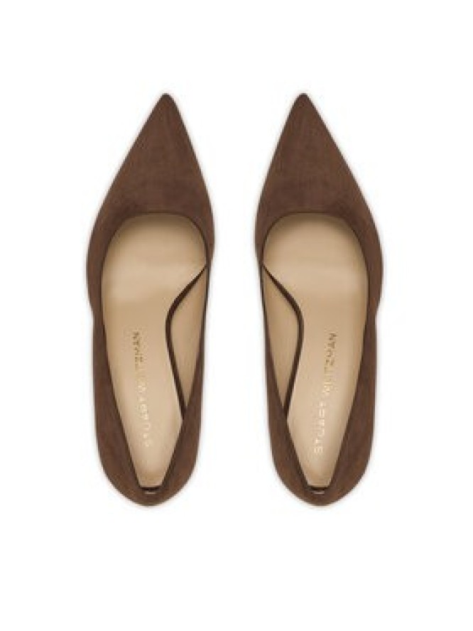 Stuart Weitzman Szpilki Stuart Power 85 SJ948 Brązowy