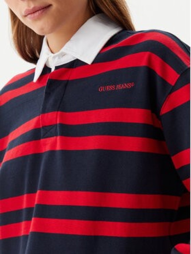 Guess Jeans Bluzka W5RP50 KCPS1 Kolorowy Regular Fit