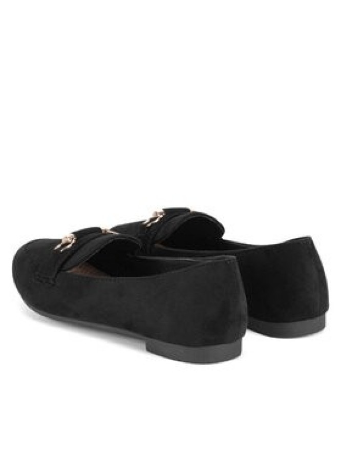 DeeZee Loafersy QHS-3 Czarny