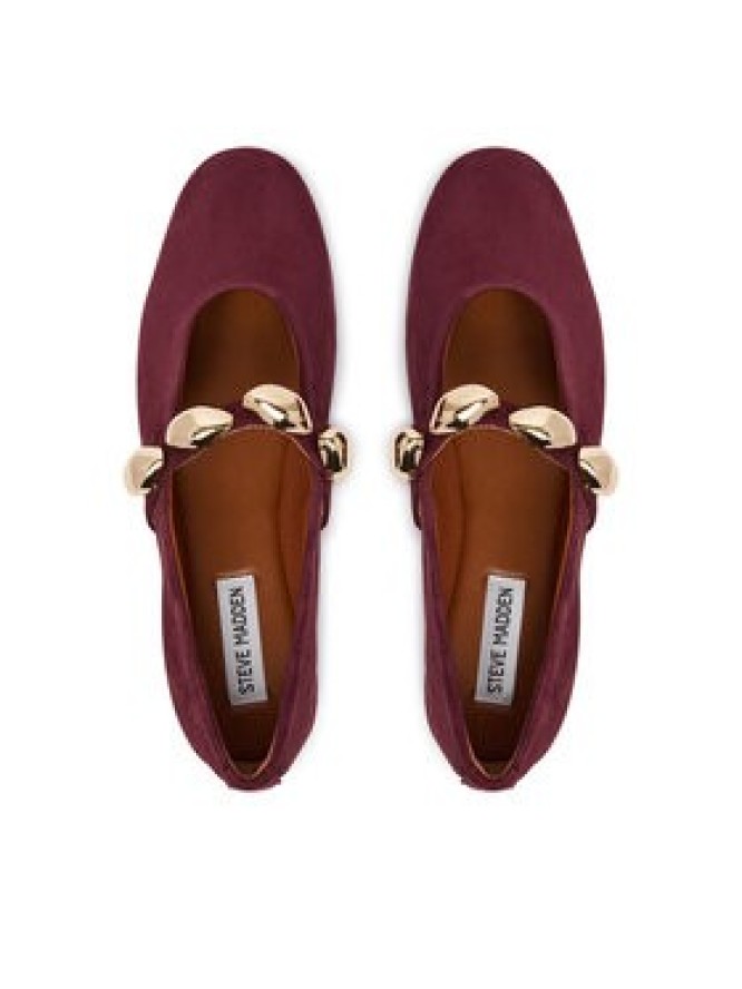 Steve Madden Baleriny Poppin 11005437 Fioletowy