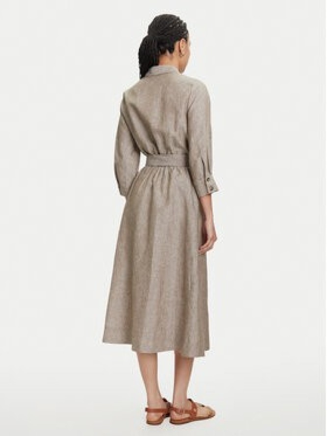 KAOS Sukienka codzienna RP1MR046 Szary Regular Fit