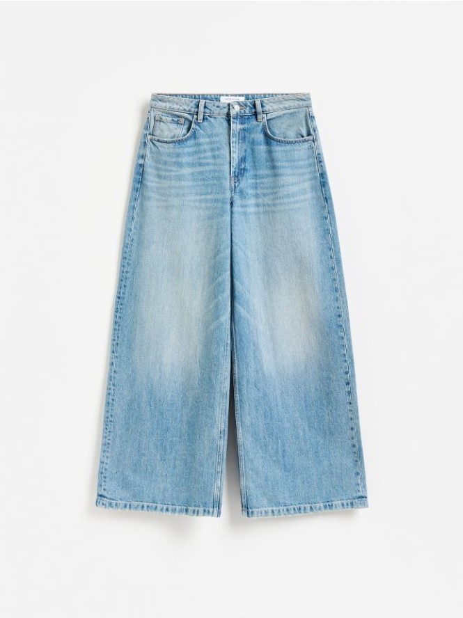 Jeansy baggy fit - niebieski