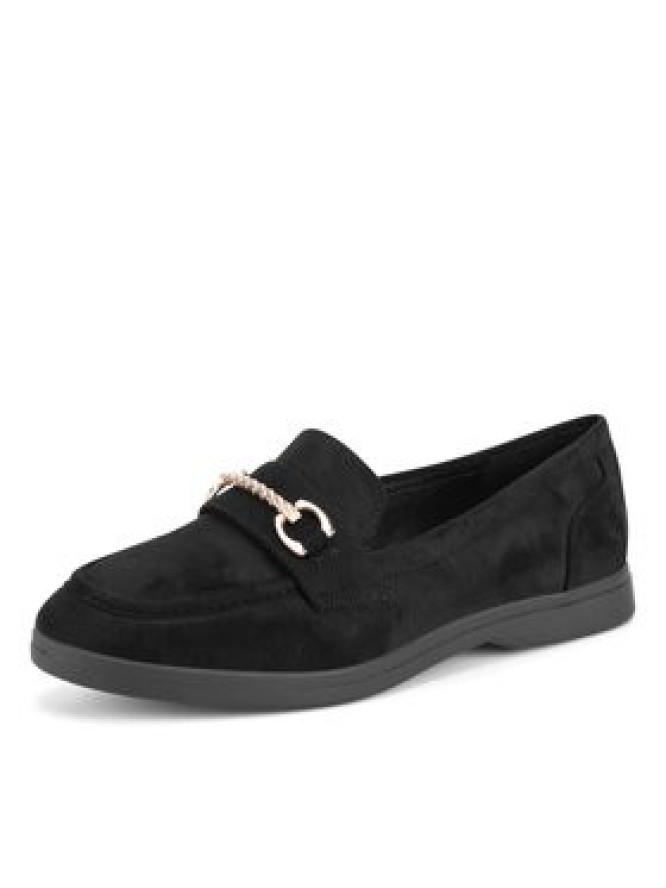 DeeZee Loafersy DS1590-2 Czarny