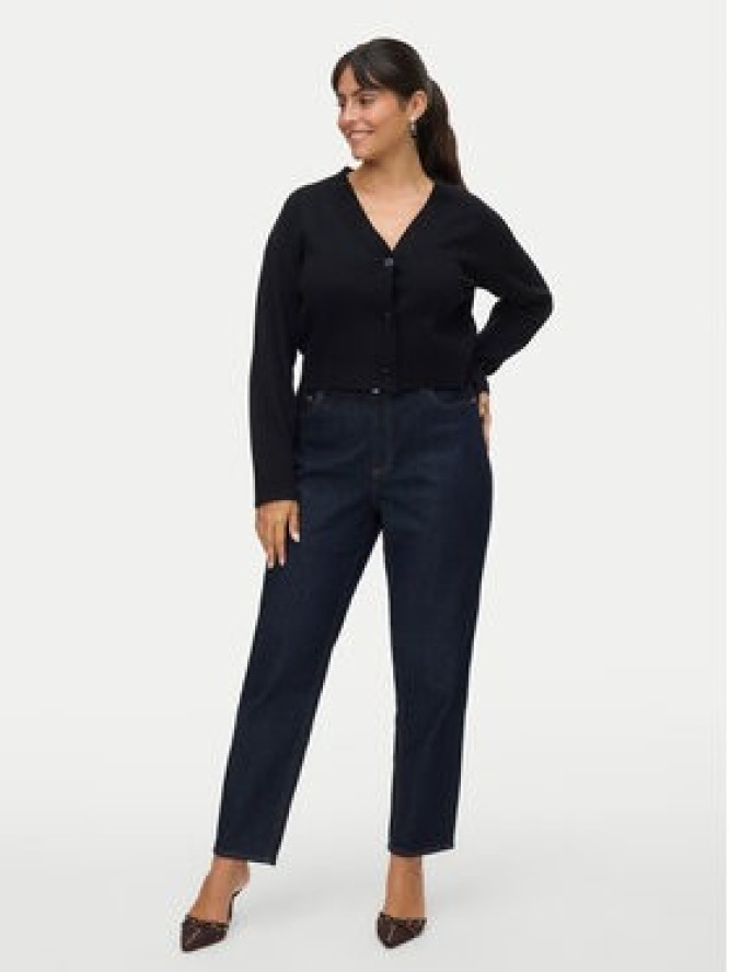 Vero Moda Kardigan Gold Art 10332210 Czarny Regular Fit