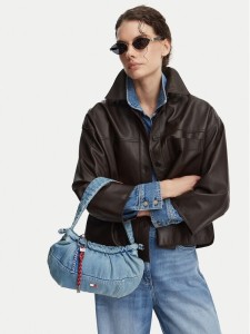 Tommy Jeans Torebka Tjw Icon Charms Denim Shlder Bag AW0AW18883 Niebieski