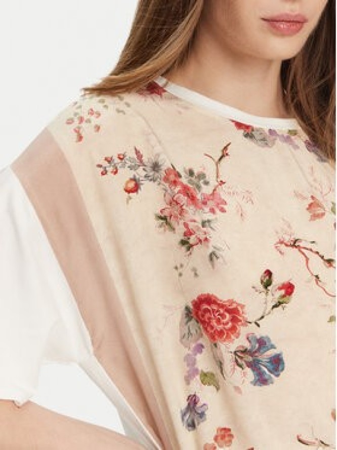 Weekend Max Mara T-Shirt Pampas 2515941082 Beżowy Relaxed Fit