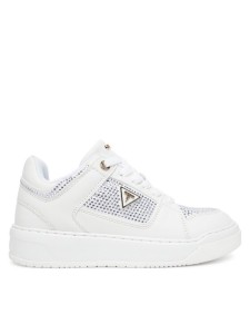 Guess Sneakersy FLTDL2 LEA12 Biały