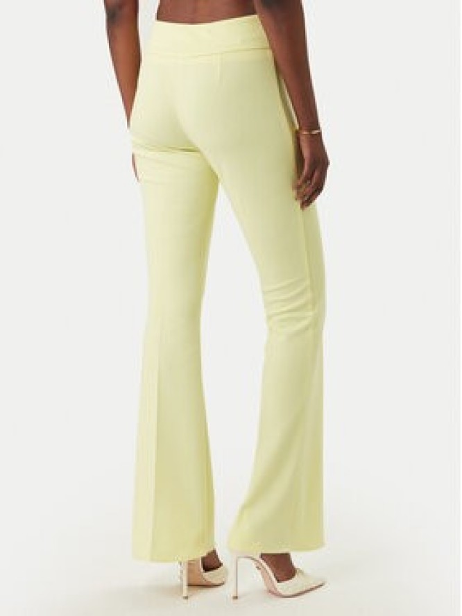 Rinascimento Spodnie materiałowe CFC0127875003 Żółty Straight Fit